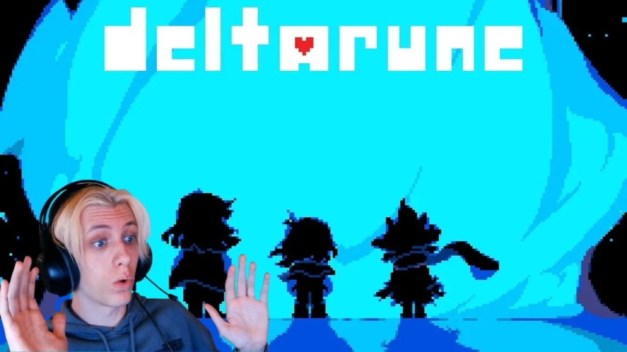 FIRST TIME PLAYING DELTARUNE TIME TO CONTINUE CHAPTER ONE