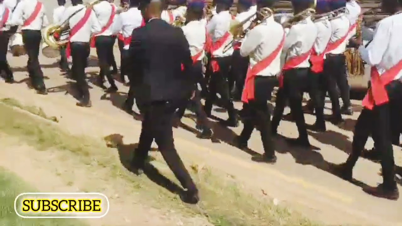 20th KITWE CHAMBOLI MILITARY BAND PLAYS MALEWA💯💂🎻🎷🥁🎺📯🎶
