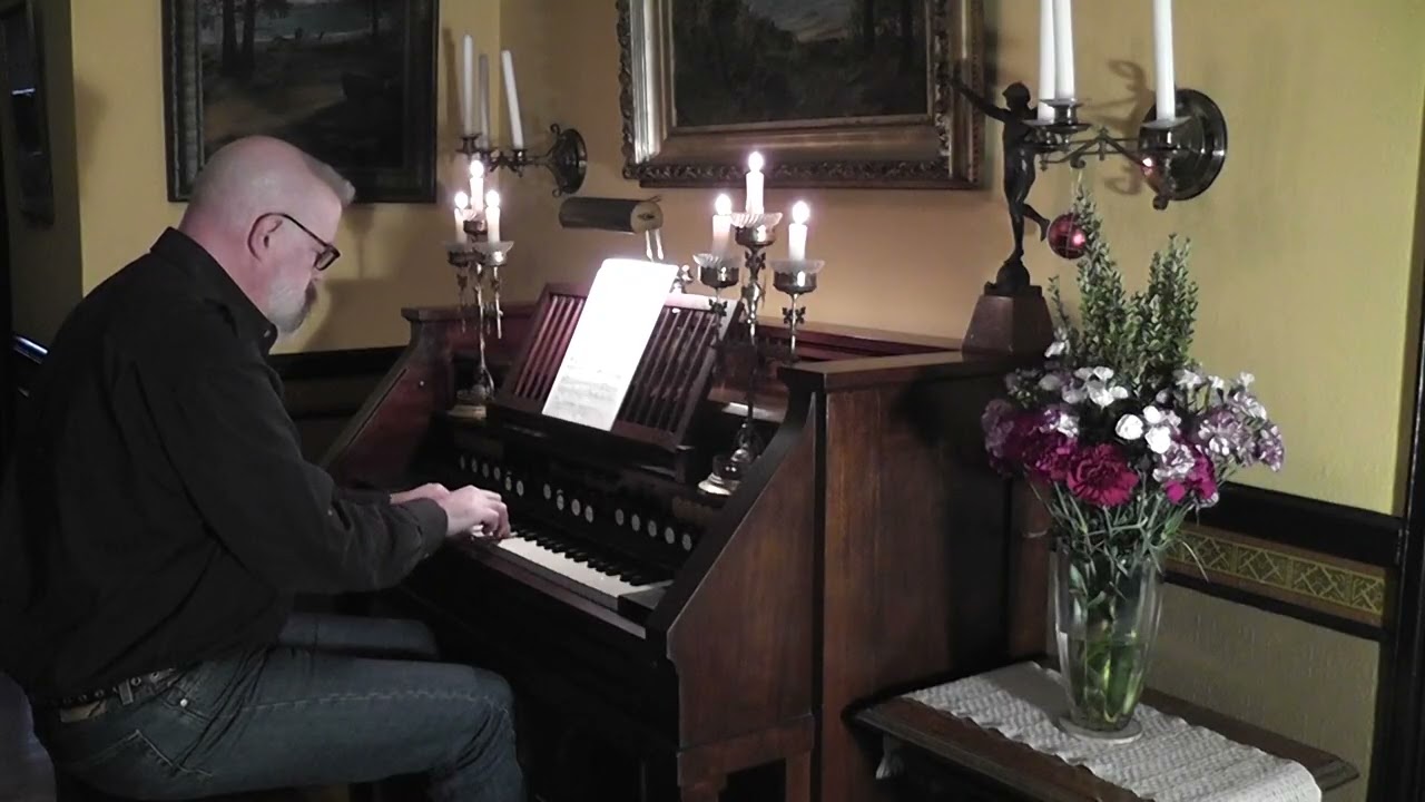 REGER:  Wachet auf, played on Mason & Hamlin normal-harmonium