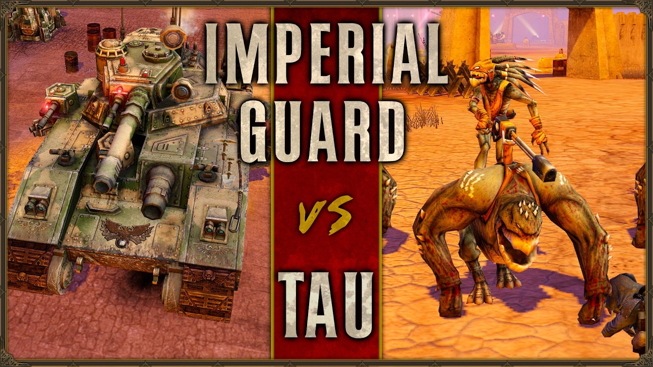 Warhammer 40,000: Dawn of War 2 - Faction Wars 2026 | Imperial Guard vs Tau