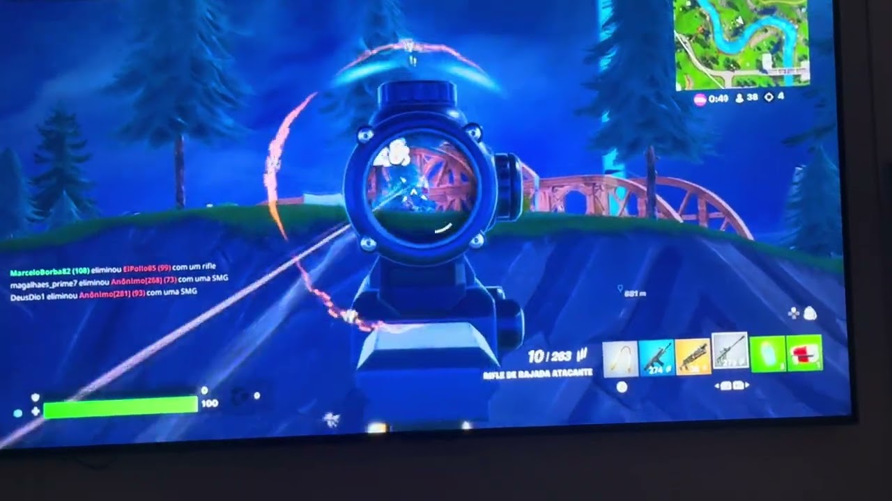 primeiro video de fortnite no canal