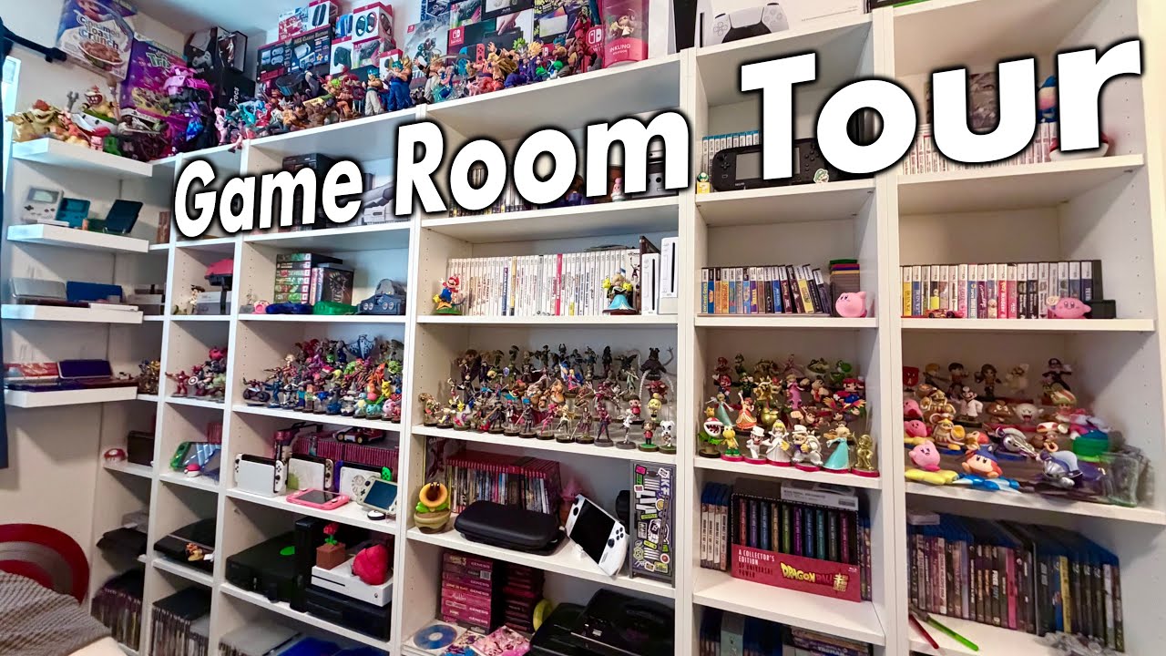 The ULTIMATE $10,000 Game Room Tour!