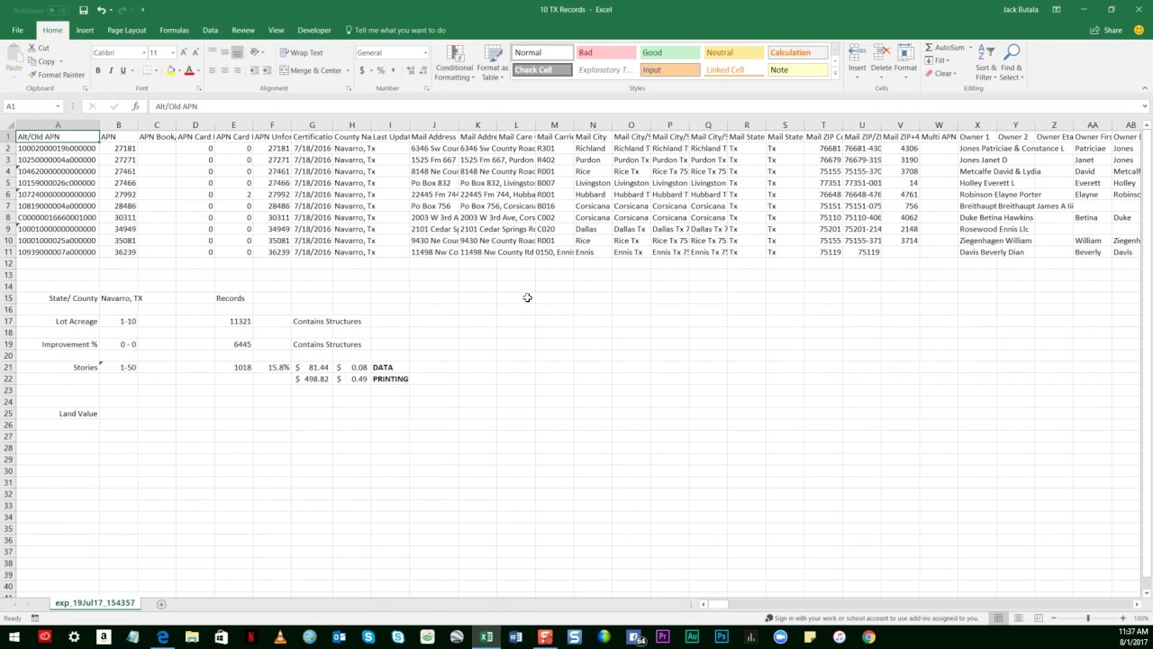 Removing Houses From Your Land Mailer List in RealQuest Pro