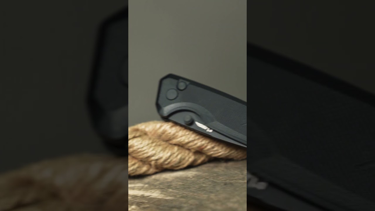 D2 steel blade, G10 handle, easy EDC carry.   