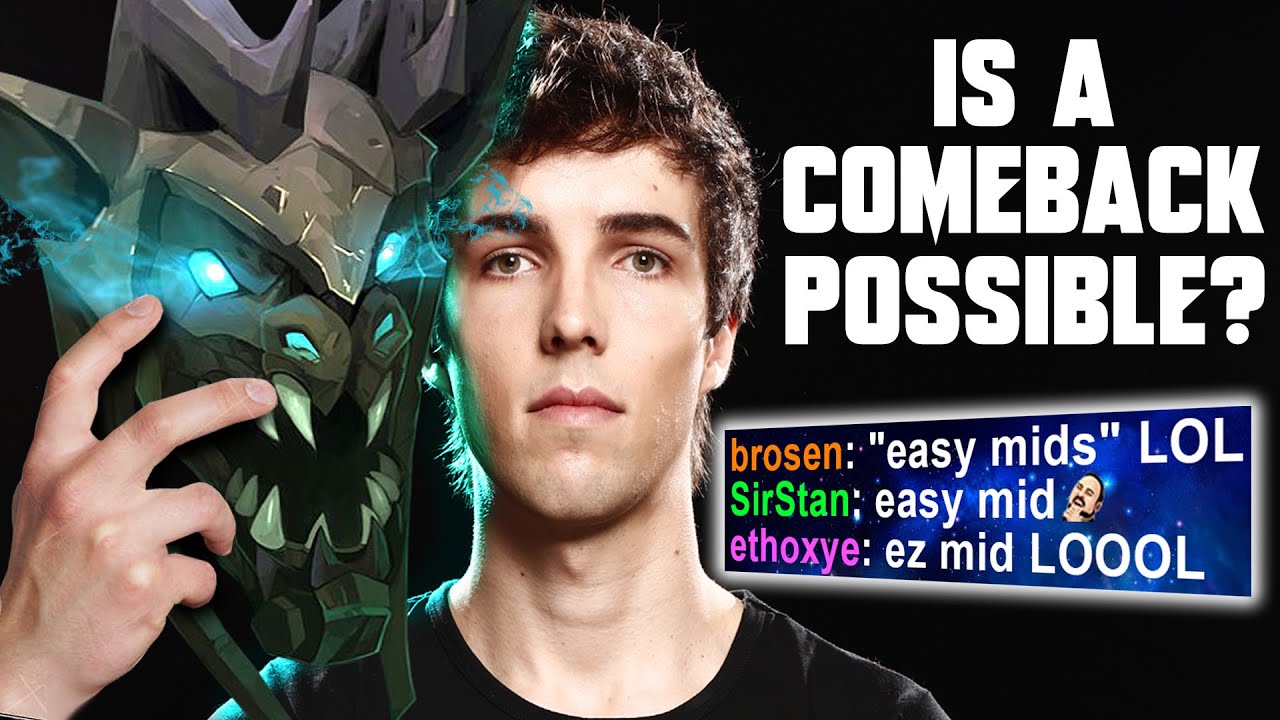Is this game UNWINNABLE?! - Ranked Visage - Dota 2 - Grubby