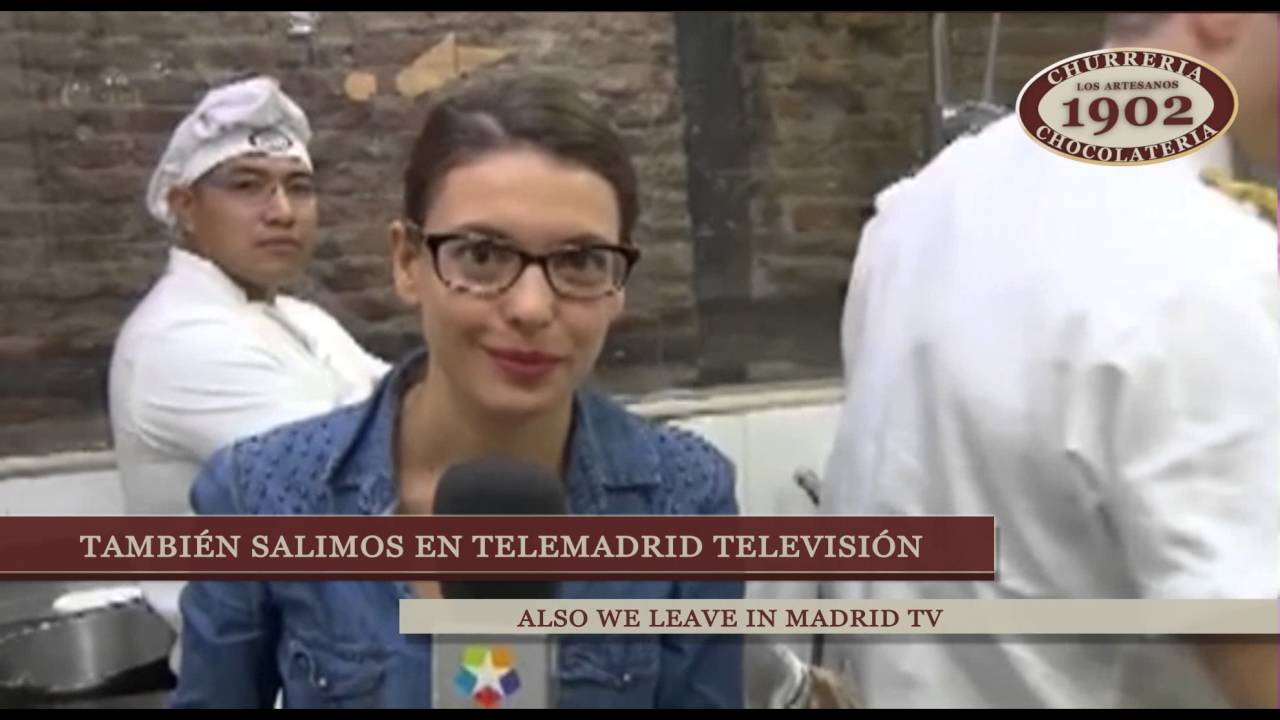 Chocolatería 1902 en Telemadrid