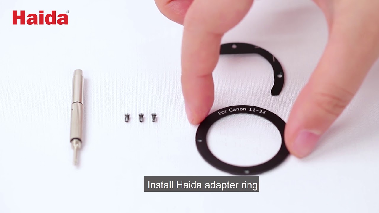 Haida Rear Lens ND 4 Filter Kit Dedicated to Canon 11-24mm f/4L USM Lens