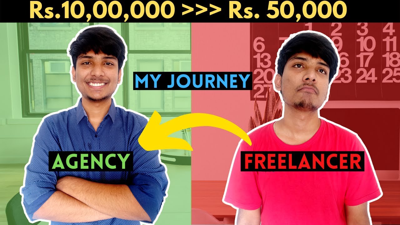The Journey from Freelancing to Agency Business! Freelancer vs Agency