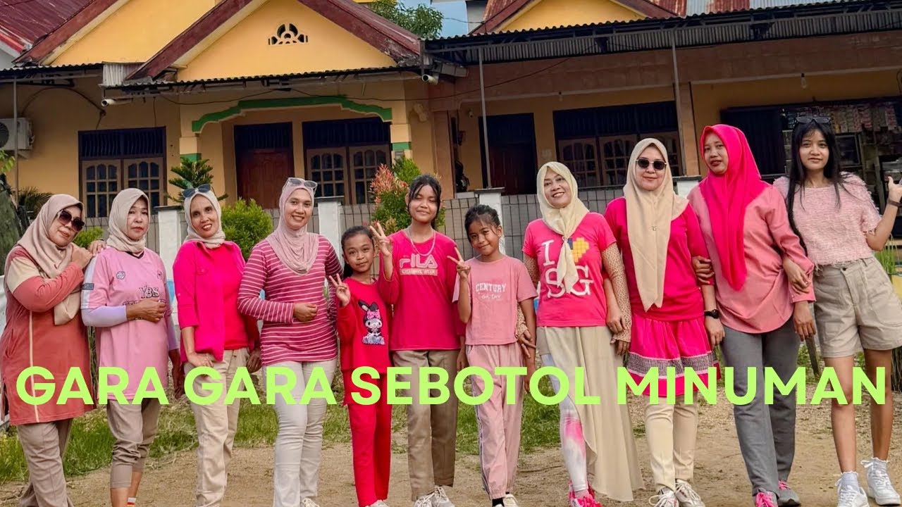 GARA-GARA SEBOTOL MINUMAN // senam kreasi 