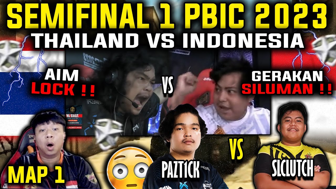 SEMIFINAL 1 PBIC 2023 THAILAND VS INDO !! TEGANG BANGET MATCHNYA !! - POINTBLANK INDONESIA