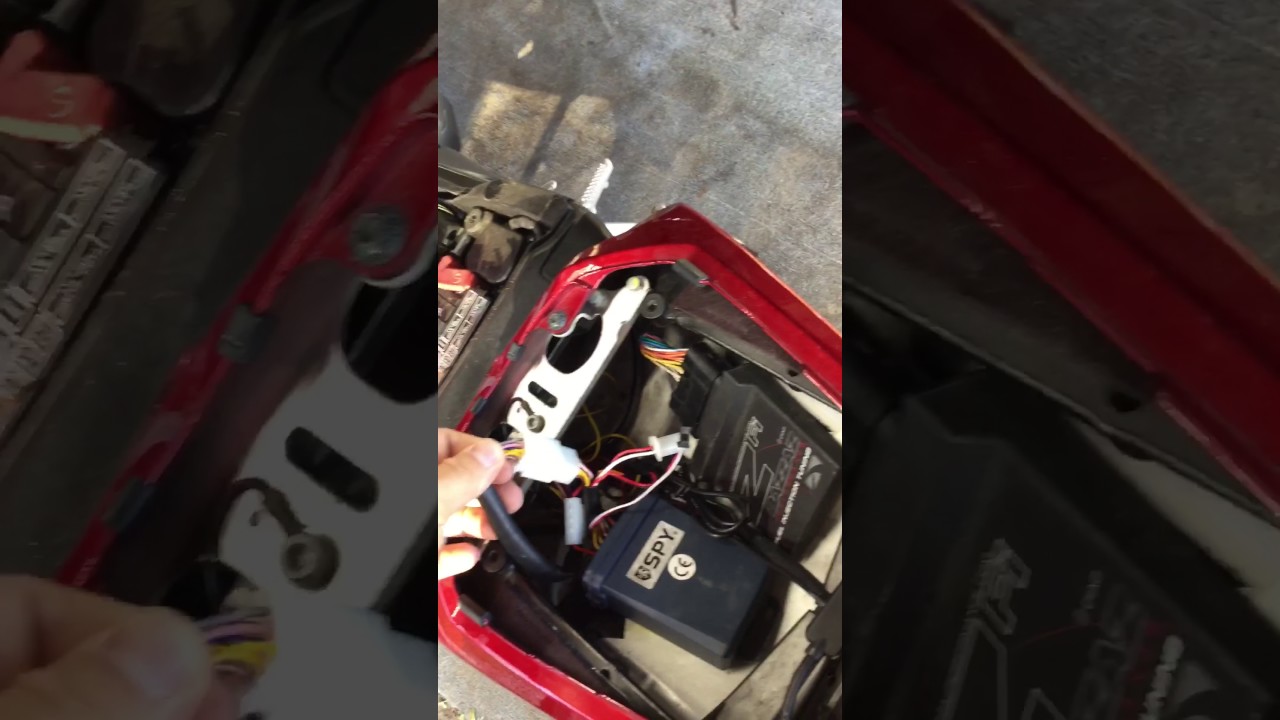 SPY-5000M REMOTE START WIRING! CBR1000RR