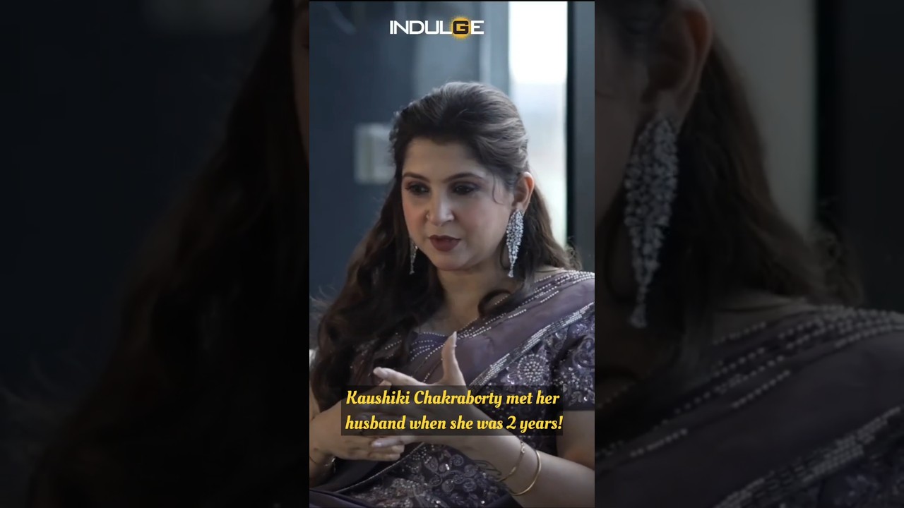 Singer Kaushiki Chakraborty was 2 years old when she first met her husband, Parthasarathi Desikan
