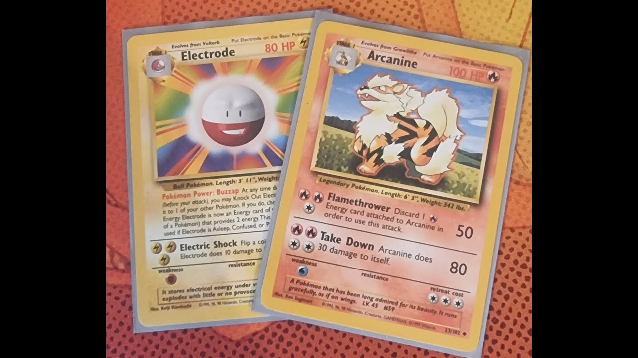 Base-Fossil Arcanine/Electrode Deck Profile