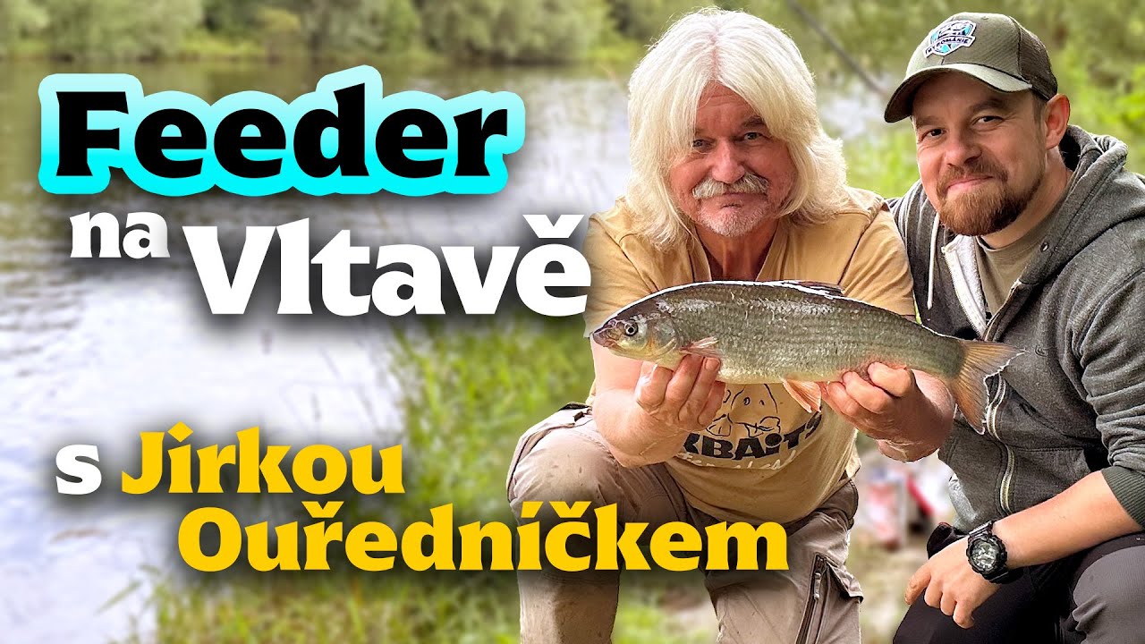 feeder s Jirkou Ouředníčkem na Vltavě u Prahy - Rybománie na rybách #21