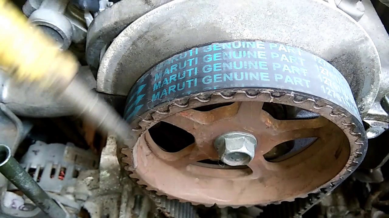 MARUTI Suzuki  SWIFT timing belt Replacement