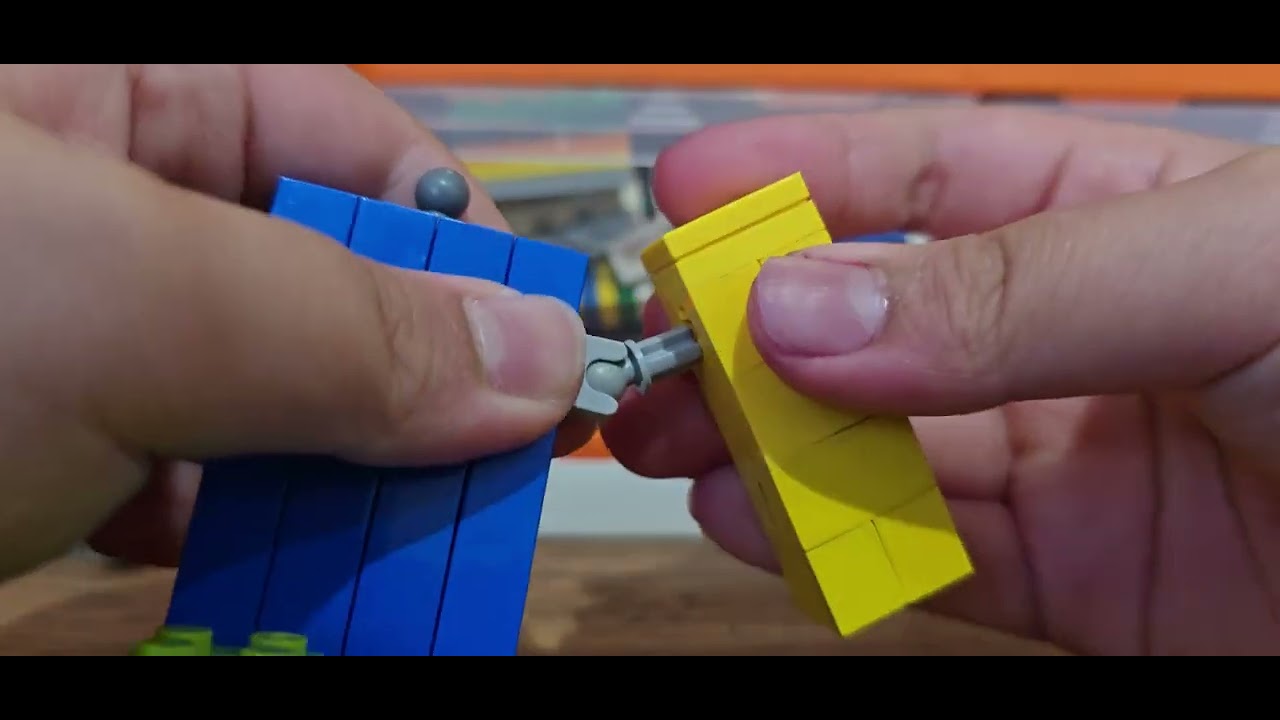how to build lego roblox noob that transforms into a bed.