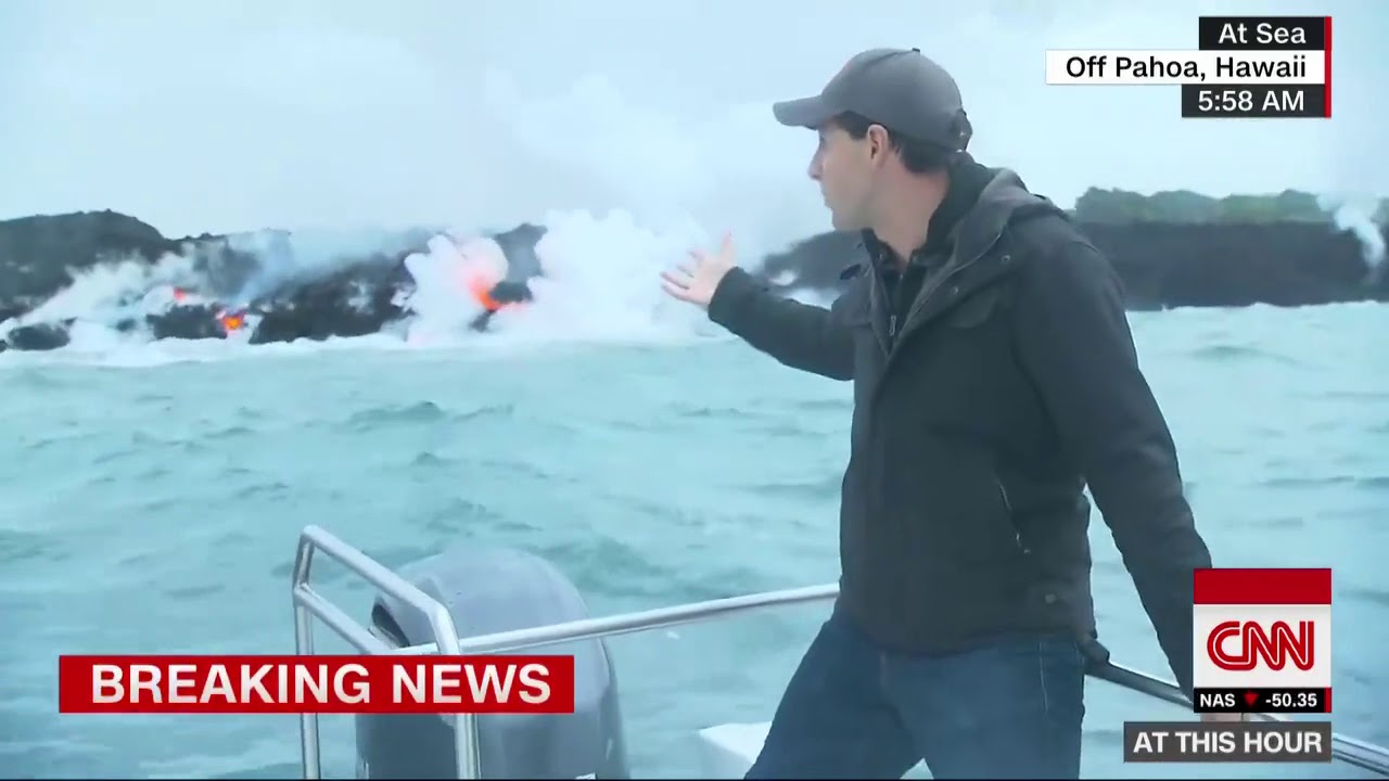 CNN News  - Scott McLean is on a boat off the coast of...
