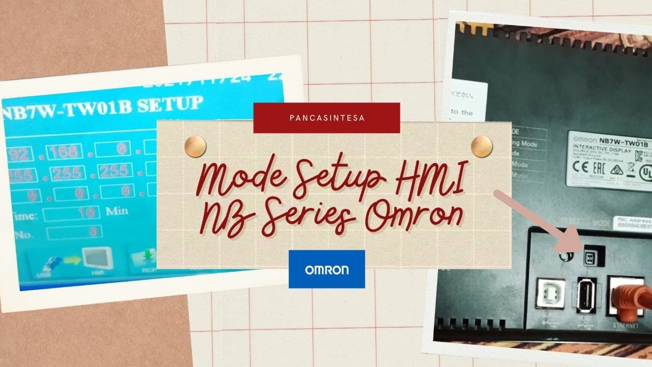 Omron HMI NB Series Setup #Omron