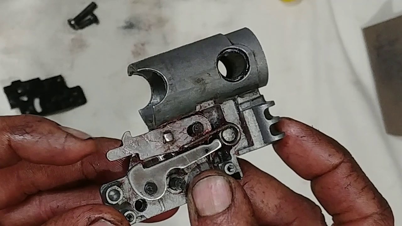 Gamo Accu , debur & polishing of trigger