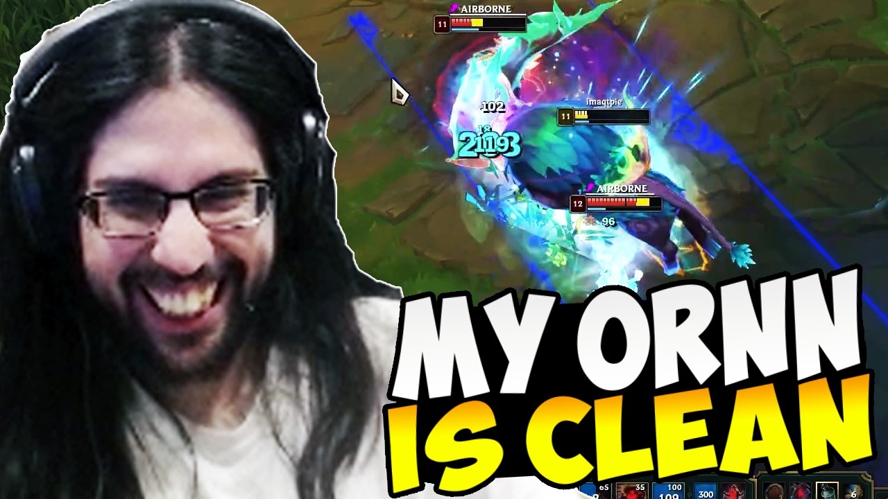 🔥Imaqtpie - MY ORNN IS CLEAN | Ornn Full Gameplay | Season 26 ᴴᴰ