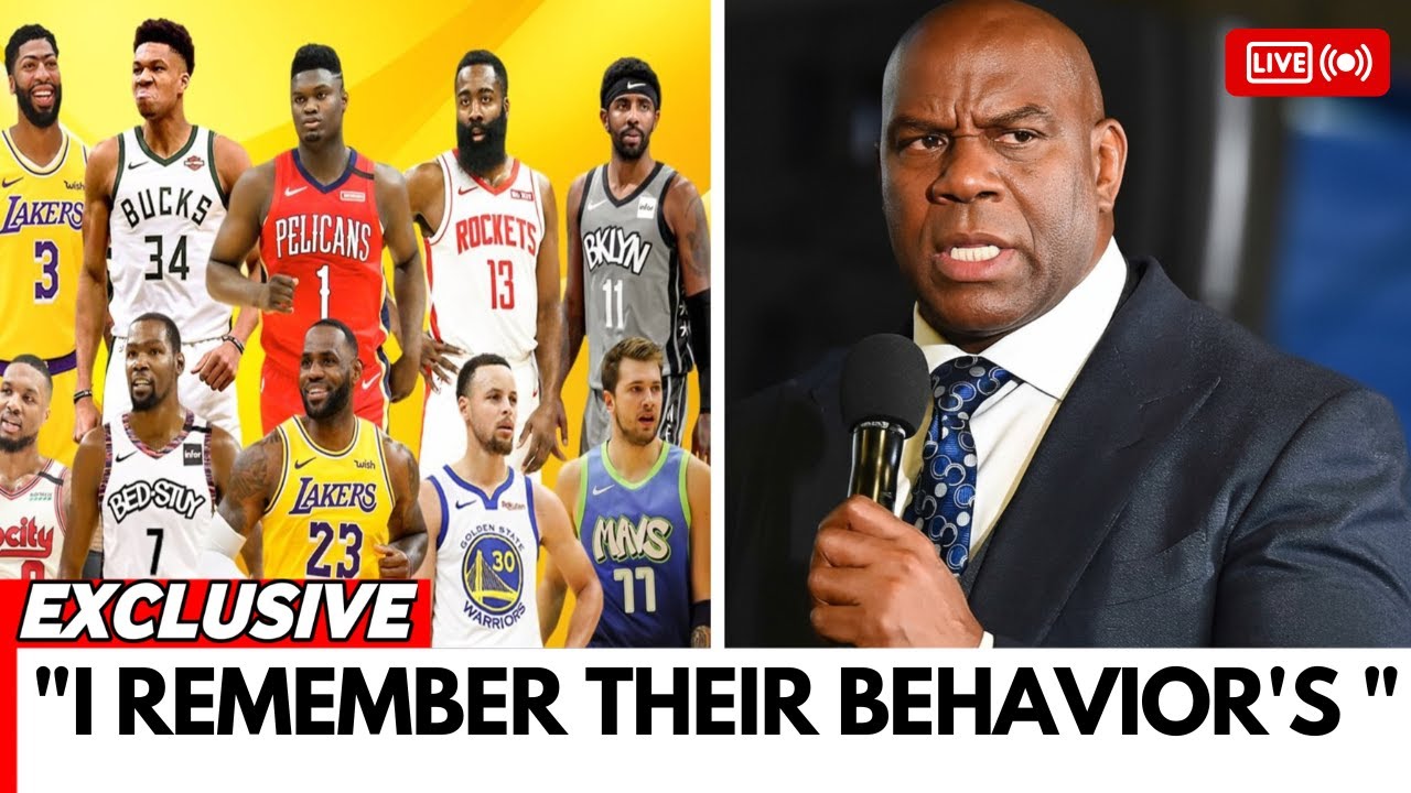 At 66, Magic Johnson Names the Five NBA Players He Hated Most