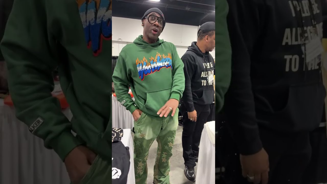 Big Black Biscuit is live from Wholesalers Fashion trade show #tradeshowmarketing 