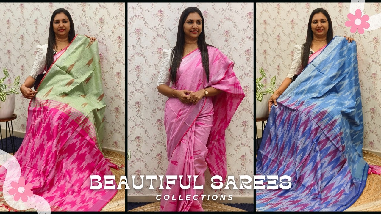 Timeless Ikkat weaves in breathable cotton — tradition you can wear every day || 𝐆𝐋𝐈𝐓𝐙𝐈𝐍𝐃𝐈𝐀 FASHIONS