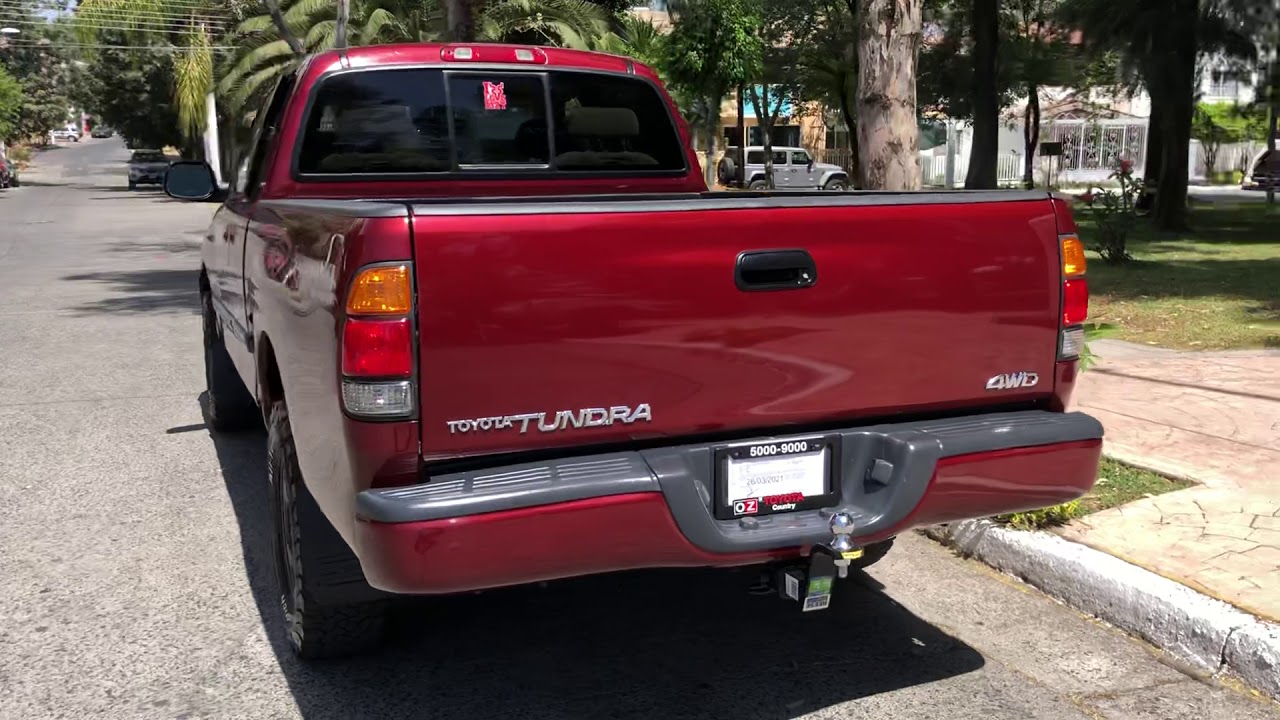 Toyota Tundra 2003 4X4 estándar V6 3.4L