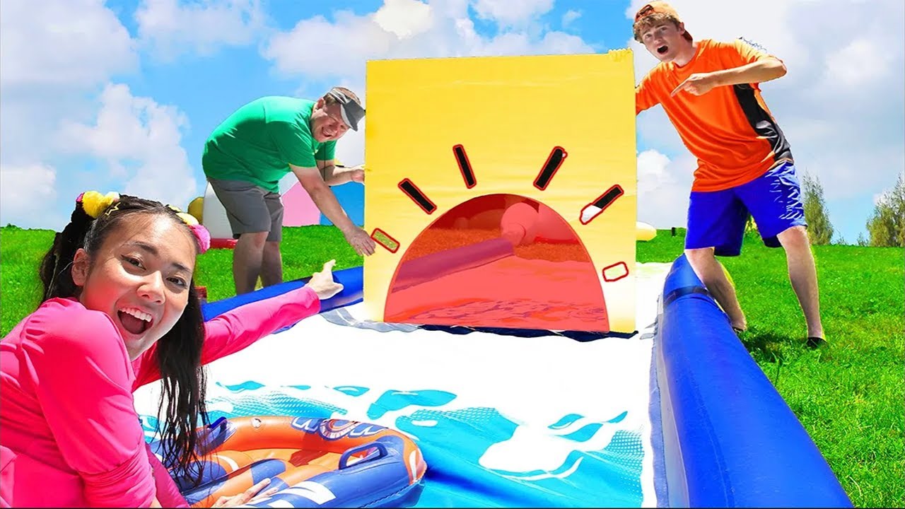 Ellie Makes DIY Swimming Pool Arts and Crafts| Ellie Sparkles Show