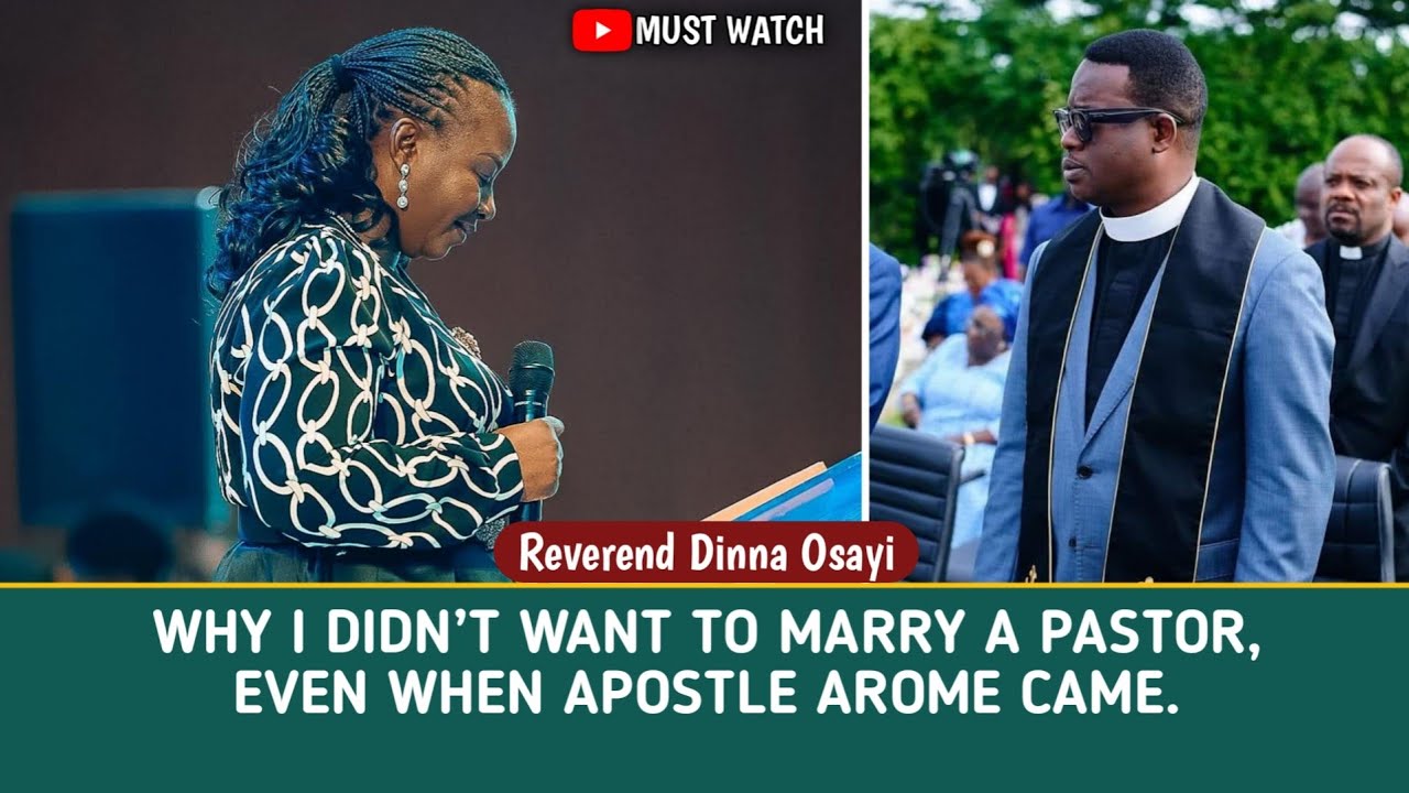 Why I Didn't Want To Marry a Pastor. _Rev. Dinna Osayi #apostlearomeosayi #marriage #viral #rcn