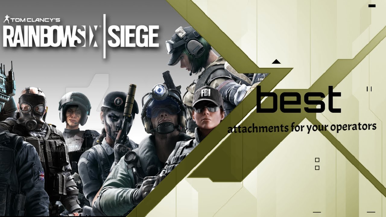 The *BEST* Attachments For *NO* Recoil on ALL Operators - Rainbow Six Siege Operation NEW BLOOD Y9S2