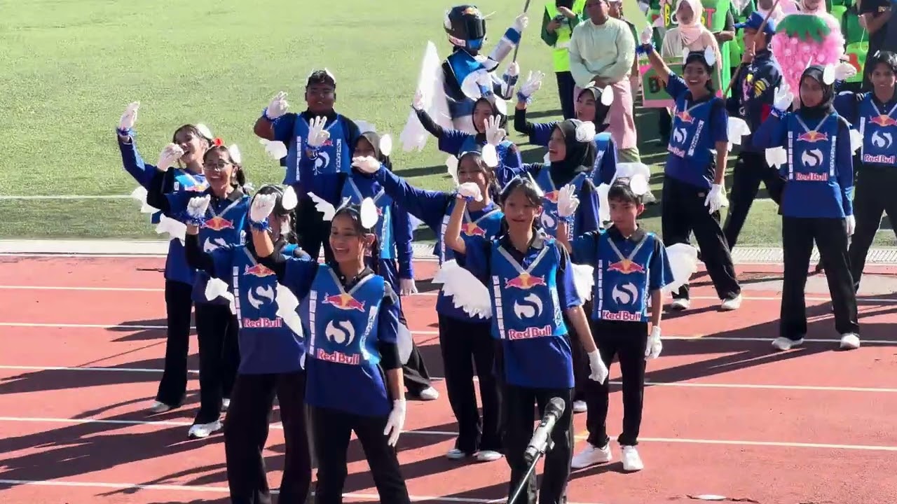 SMK Sek 9 Sports Day 2026 Rumah Biru Perbarisan - Segera