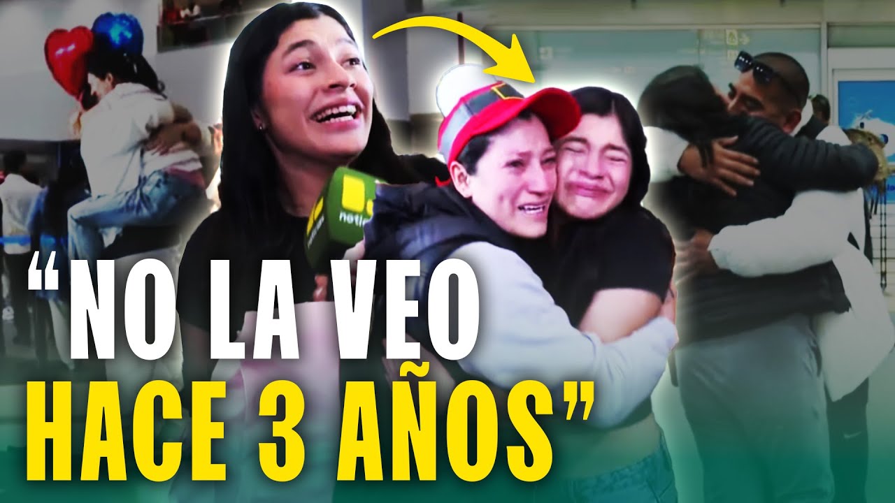 ¡Emotivos reencuentros navideños! Historias de peruanos que esperan a sus familiares para Nochebuena