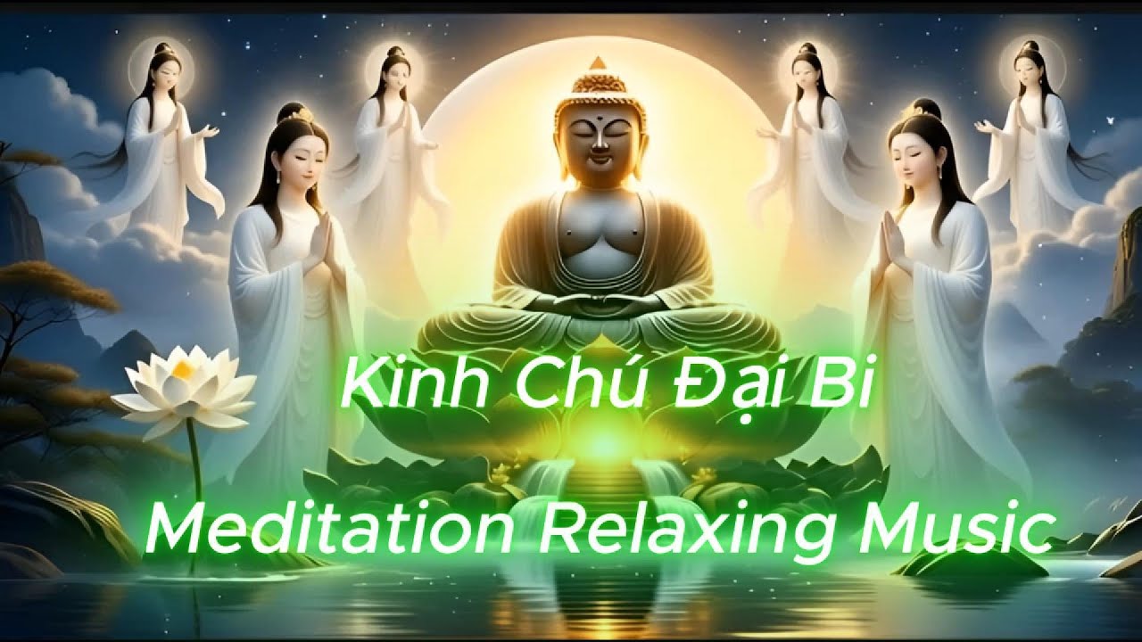 Thiền Khúc Kinh Chú Đại Bi. Meditation Relaxing Music.