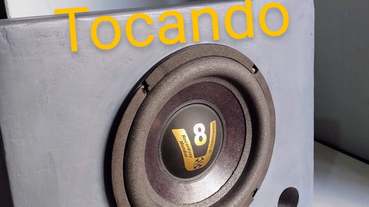 subwoofer compet V8 200  rms ,8 polegadas