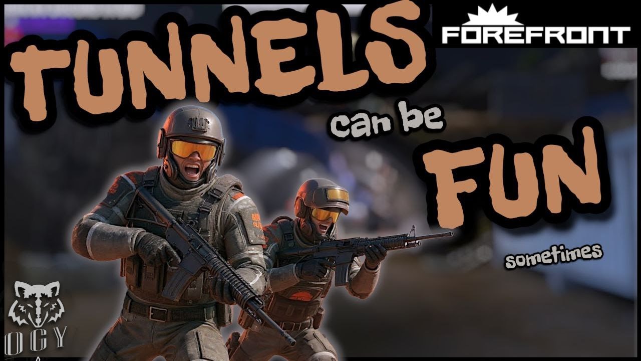 Fun in the Tunnels - Forefront VR Conquest Tunnels Gameplay