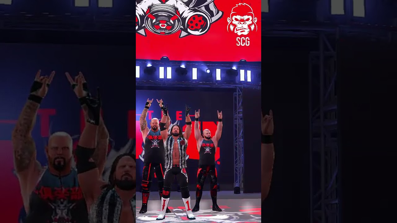 The O.C. Mod Entrance WWE 2K22 #shorts #wwe2k22mods