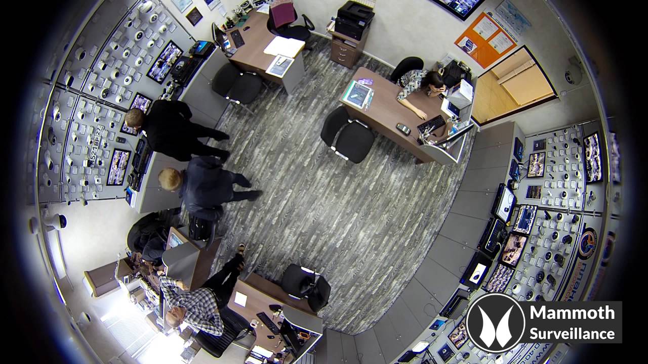 Fisheye Security Camera Demo