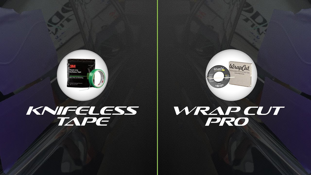 PRO TIPS: Wrap Cut vs Kniifeless Tape