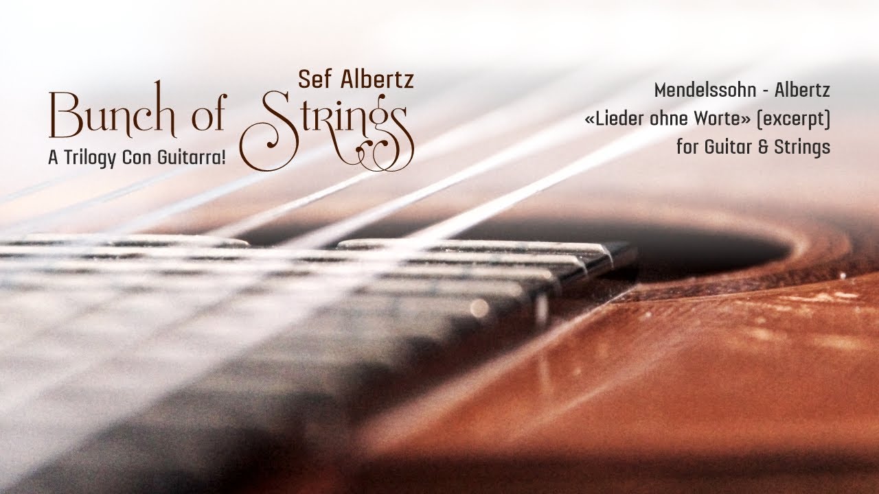Bunch of Strings | Excerpt from Lieder ohne Worte (Mendelssohn - Albertz)