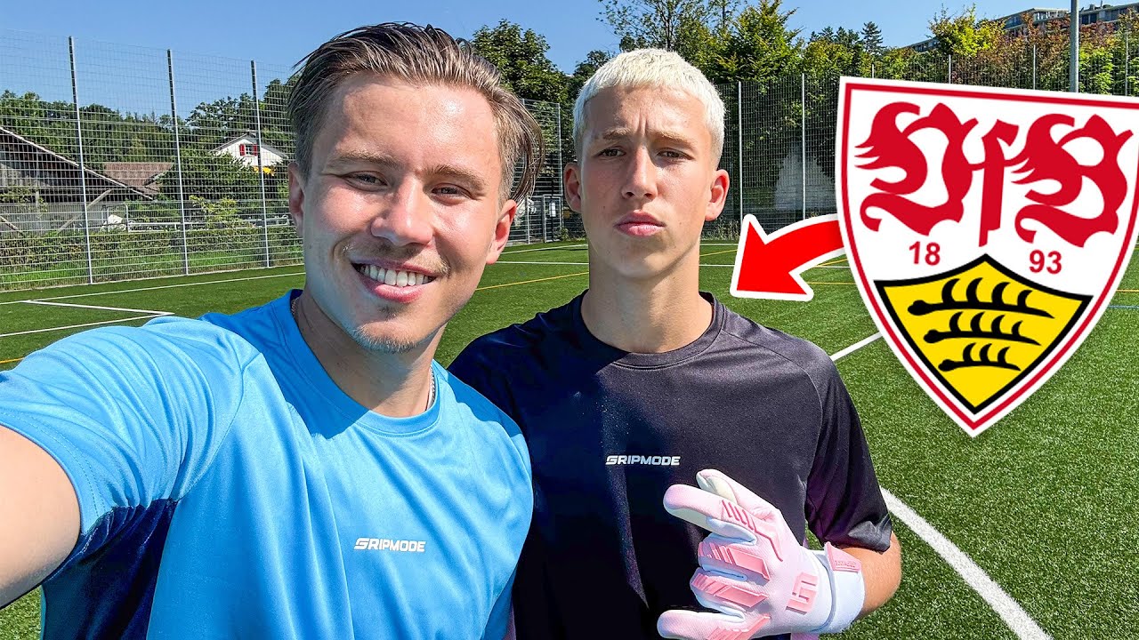 U17 VfB Stuttgart Torwart vs Modern Goalkeeping