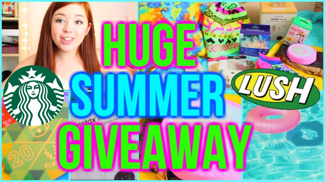 Huge Summer Giveaway 2015! INTERNATIONAL | CartneyBreanne