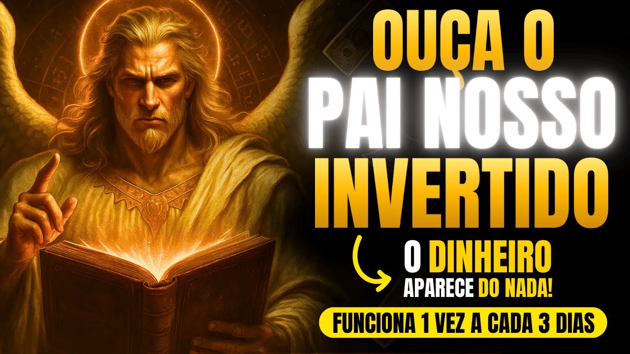 OUÇA O PAI NOSSO INVERTIDO E VEJA O DINHEIRO CHEGAR AINDA HOJE!