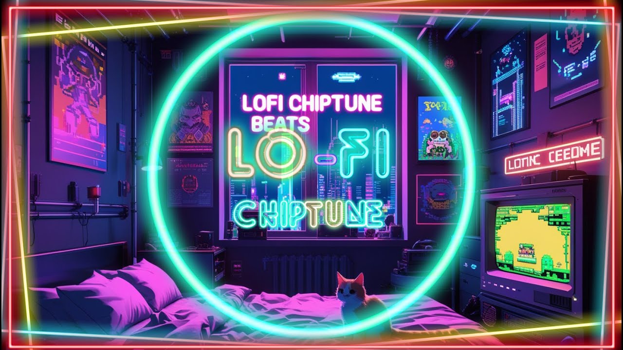 🎵 Lofi Chiptune Jazz & 8-Bit Vibes: Relax, Focus & Chill