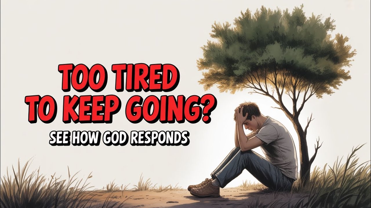 If You’re Too Tired to Keep Going, This Is How God Responds