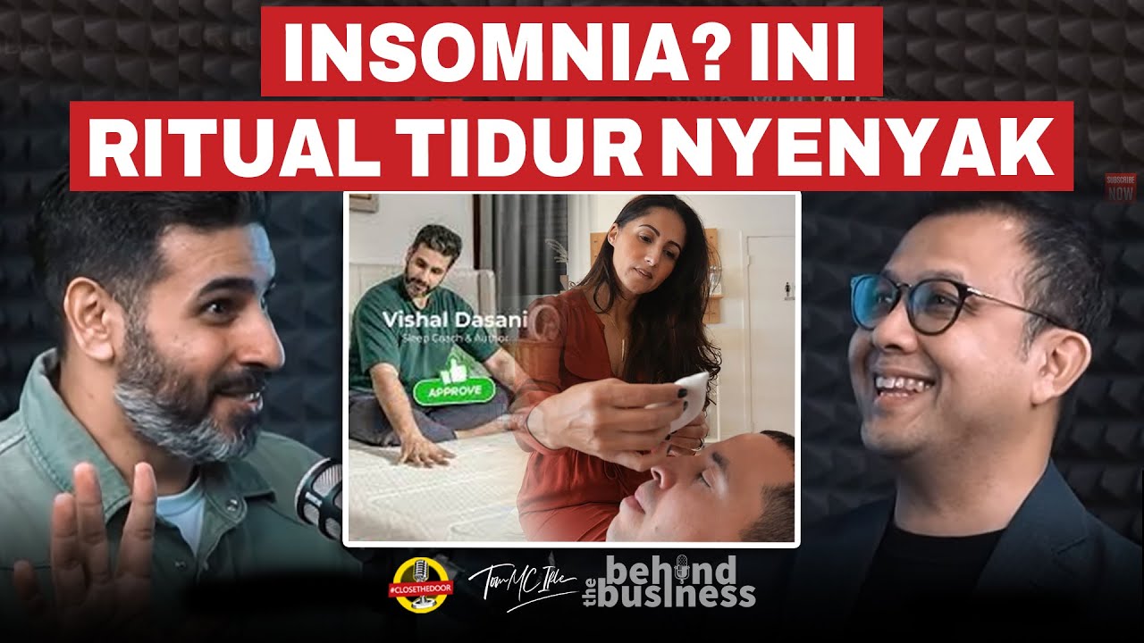 INSOMNIA PARAH?? SLEEP COACH AJARIN TEKNIK MUDAH TERTIDUR ft VISHAL DASANI