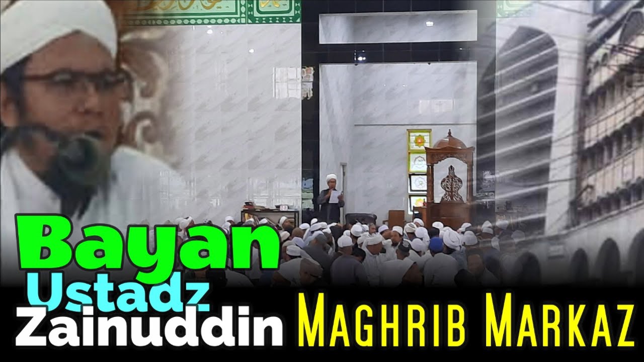 Bayan Maghrib Markaz Maulana Zainuddin Sumut Musda Syukbah