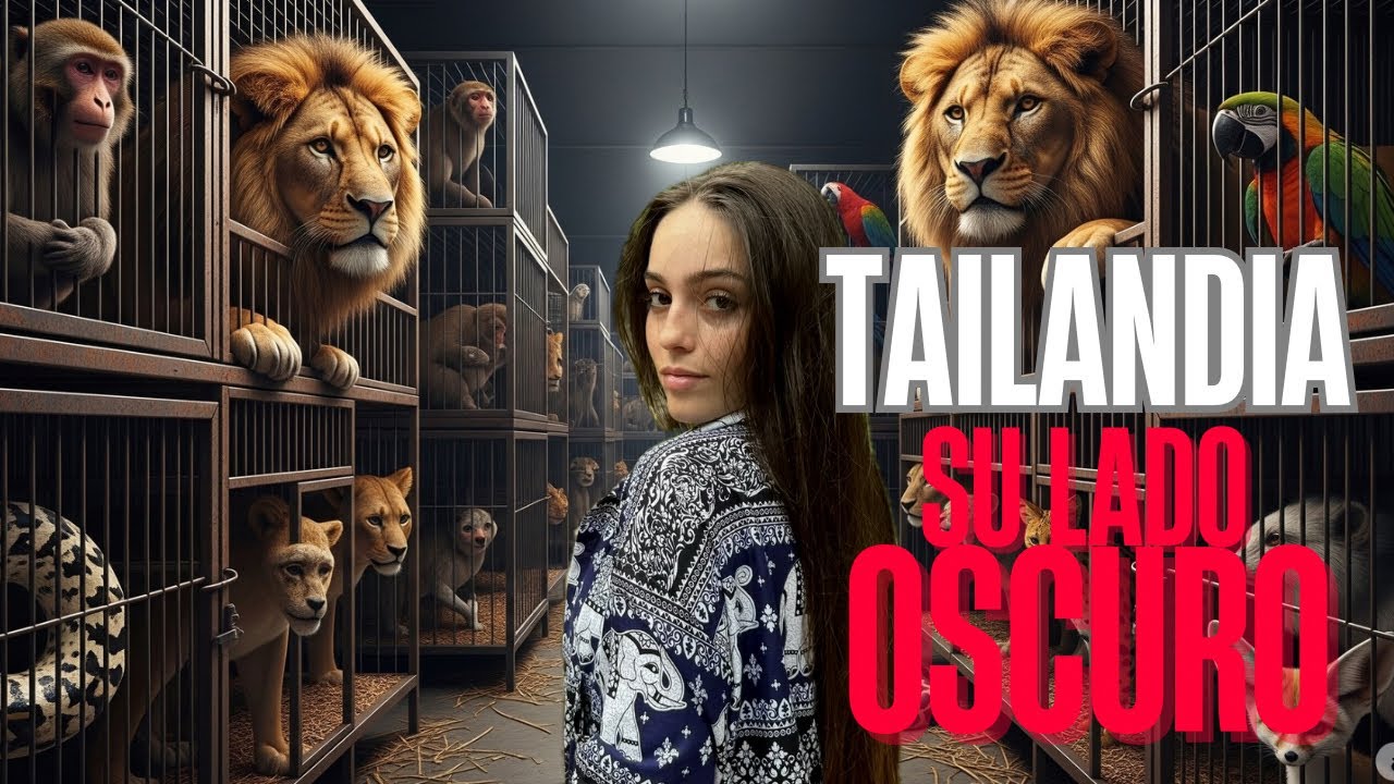 Entramos al mercado ilegal de animales en Tailandia😅😱 ¡Fue una idea horrible!