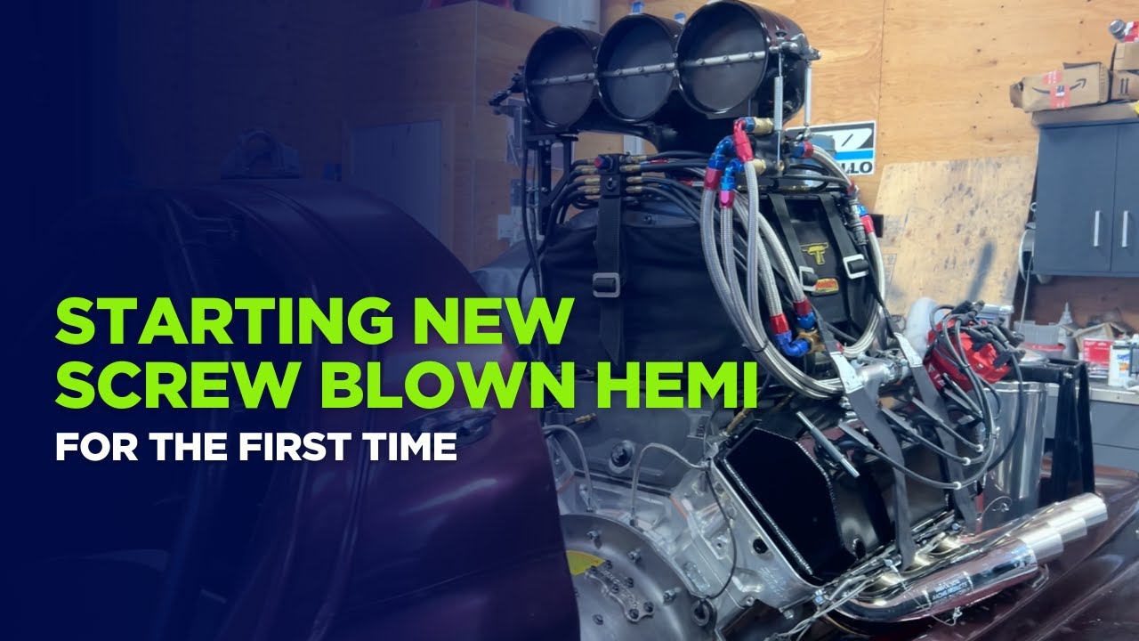 Starting New Screw Blown Hemi for the First Time