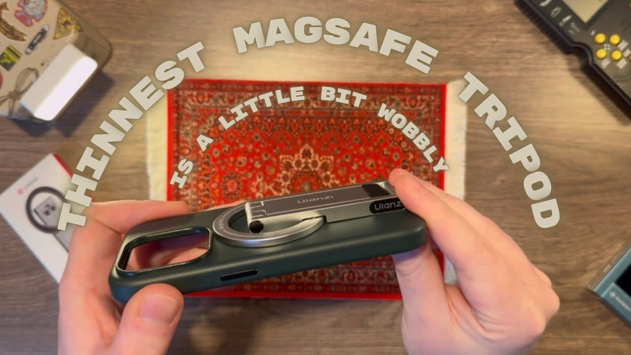 Ulanzi MA60 Review - Smallest MagSafe Tripod!